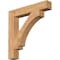 Ekena Millwork Imperial Block Smooth Bracket, Western Red Cedar, 5 1/2"W x 36"D x 36"H BKT06X36X36IMP05SWR - alternate 1